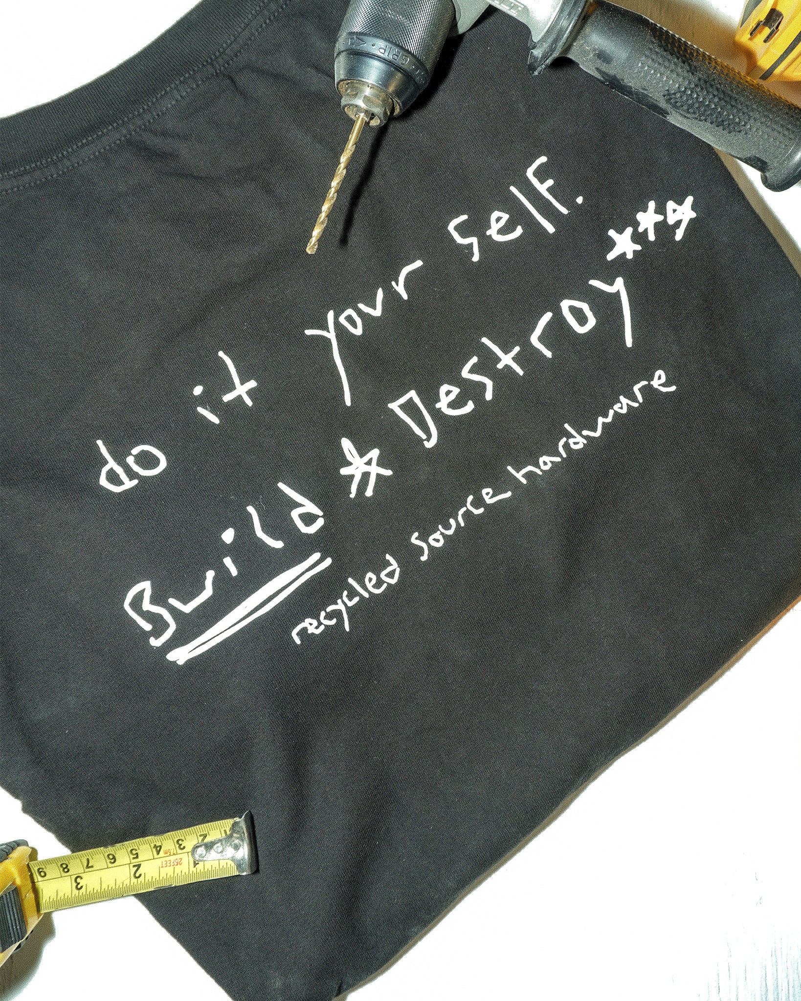 BUILD & DESTROY TSHIRT BLACK