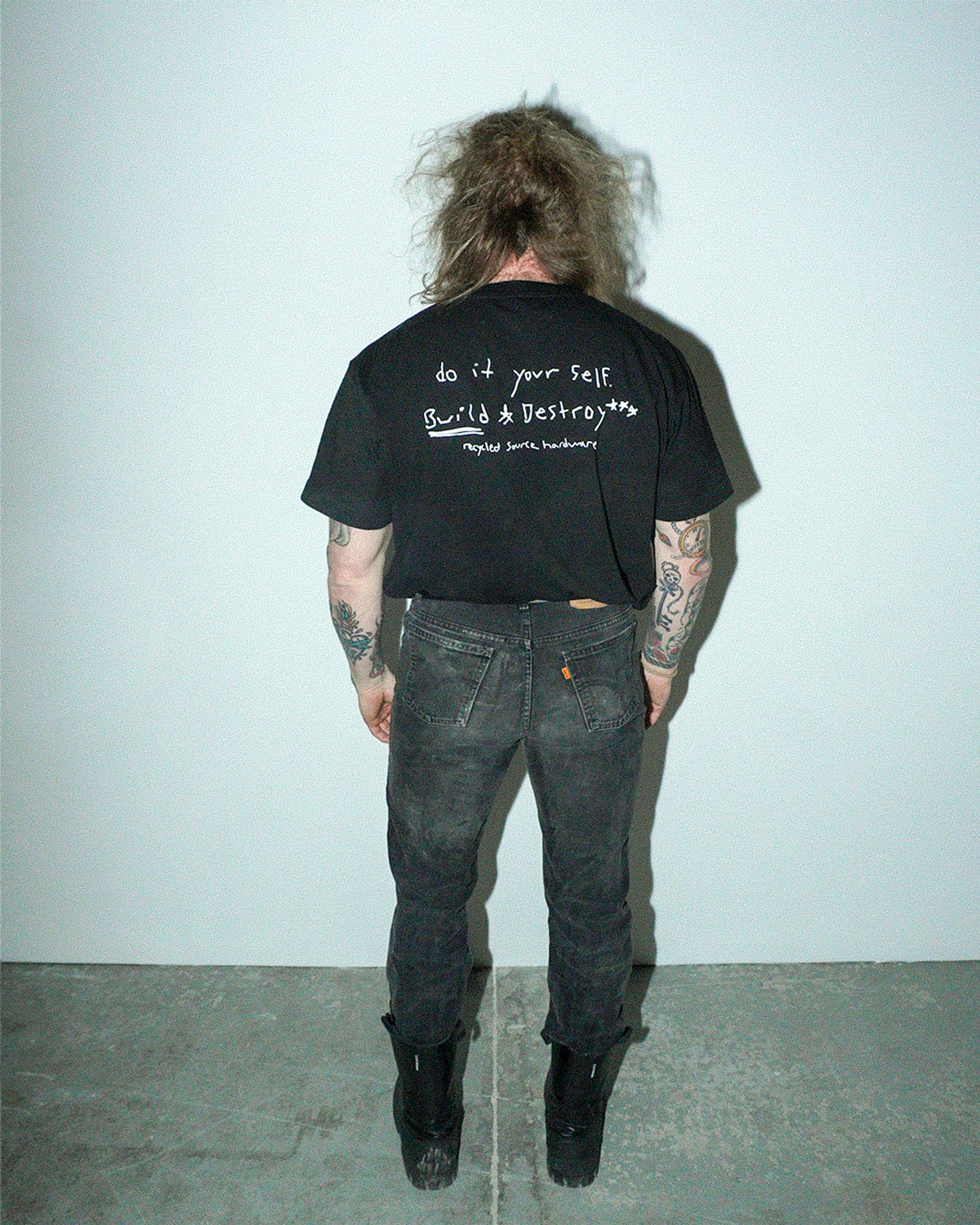 BUILD & DESTROY TSHIRT BLACK