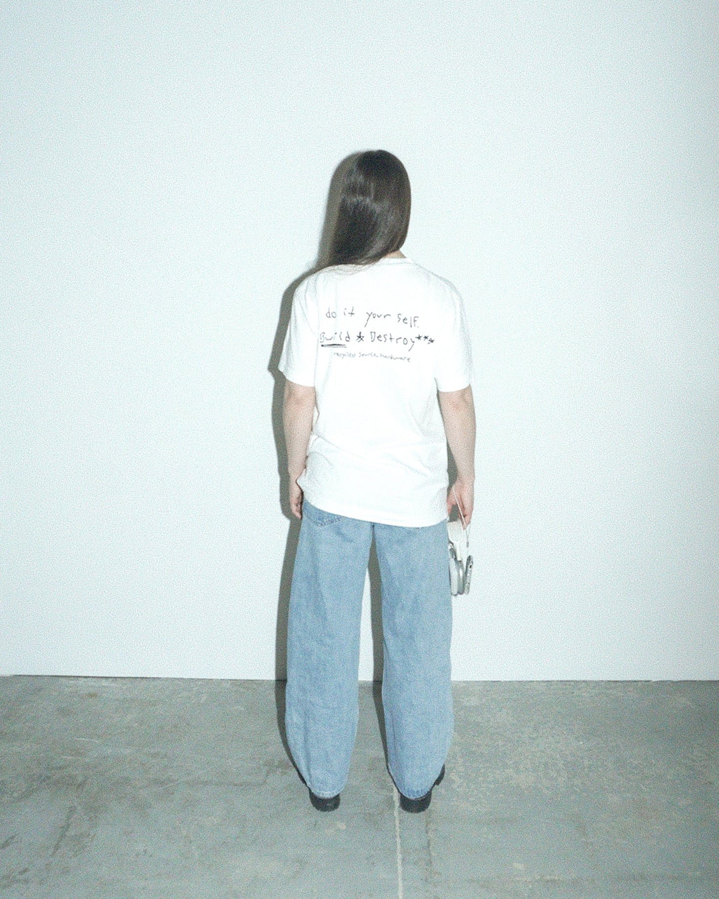 BUILD & DESTROY TSHIRT WHITE